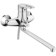 Fashun A2268 bath mixer, single -leaf, pour 320 mm, with shower set, chrome