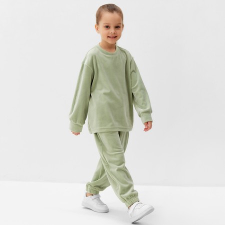 Kidsha (sweatshirt, trousers) KAFTAN PLUSHY R.34 (122-128), green-11