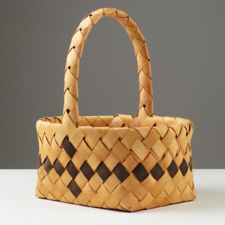 Set of wicker baskets, 26x23xh13/30 cm, 20x17xh12/23 cm, 2 pcs, sequoia-2