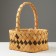 Set of wicker baskets, 26x23xh13/30 cm, 20x17xh12/23 cm, 2 pcs, sequoia