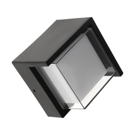 Facade lamp “City”, FSD-037, 5 W, 4000K, square, IP65, 220 V, plastic, black-4
