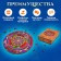 Figure wooden puzzle Infiniti Mandala, size 22x22 cm, 166 details