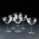 Set of Kremins "Viola", 340 ml, 6 pcs