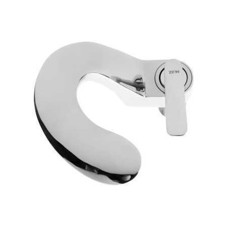 Sink mixer Zein Z3815, designer, single -leaf, cartridge 35 mm, chrome-8