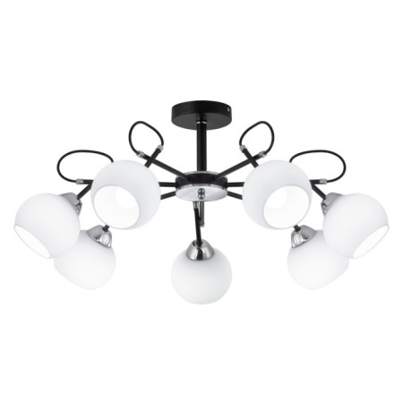 Cutilux Steven Cel and Cutilux CL141271 72x72x34 cm, 7x75W, E27, Black Color Black