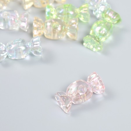 Busina Plastic for creativity "Candy" multi -colored 1.3x1.3x2.9 cm-1