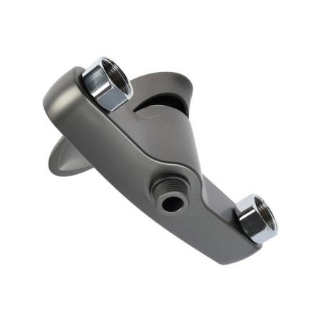 Soul mixer Zein Z3671, one-rod, without a shower set, ABS plastic, graphite-4