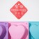 Baking uniform “Heart”, silicone, 26.5 × 18 cm, 6 cells, color mix
