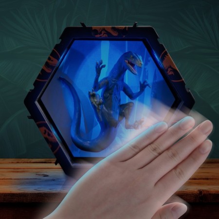 Figure Collective Wow Stuff "Raptor Blue", interactive-3