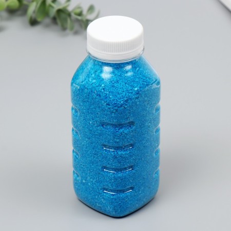 Color sand in bottles "Blue" 500 grams mix-5