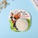 Fluffy on the ring "Corgi. For you Cool!" D = 8 cm 14.7x15 cm