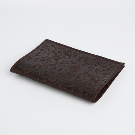 Passport cover, brown color-2