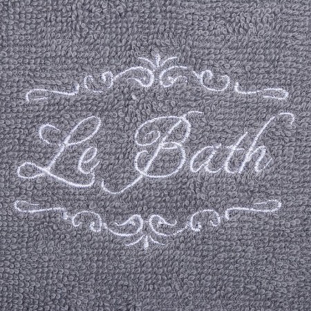 Title of towels "Le Bath" 35x50 cm-2 pcs, 100% cotton, 350 g/m2-4