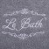 Title of towels "Le Bath" 35x50 cm-2 pcs, 100% cotton, 350 g/m2