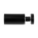Remote holder for signs, 19x40 mm, black color, set 6 pcs.