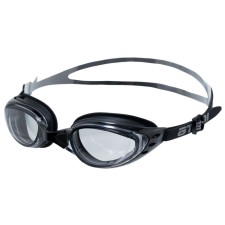 ATEMI B202 swimming glasses, silicone, black/gray color