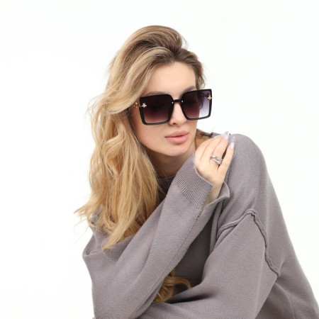 Sunglasses "OneSun", UV 400, pipe 13.5 cm, width 14.3 cm, lens 5.3 x 6 cm