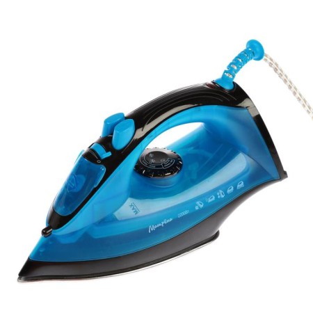 Matryona iron MA-047, 2200 watts, steel sole, blue