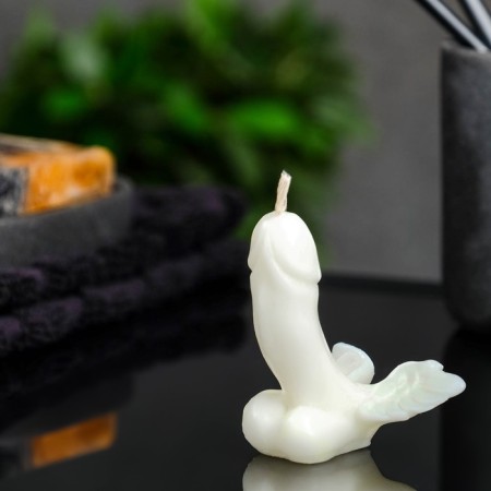 Figure candle "Favorite with wings" milk 7.5cm-2