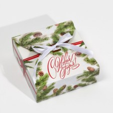 New Year's folding box 