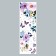 Sticking plastic interior color "Lilac anemones and butterflies" 30x90 cm