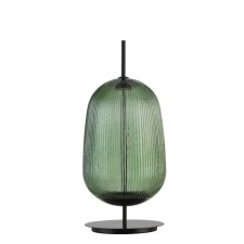 Лампа настольная светодиодная Gerhort G32226/1T BK GN, 1хLED, 53х23х23 см, цвет чёрный