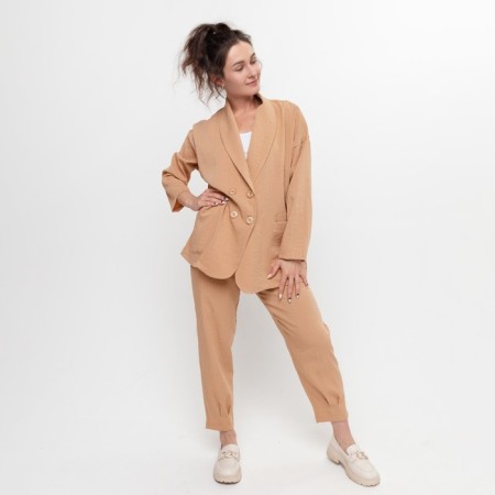 CASE CARNIAL SEARE (jacket and trousers), beige color, size 42-3