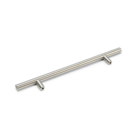 HANKE RALILING TUNDRA, LEARTH, D = 12 mm, m/o 160/250 mm, external leg, color Mat Nickel-5