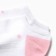 Women's socks shortened "cat", white/pink color, rr 23-25