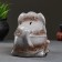Mamon piggy bank Gray, 19x13x15cm