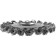 Disc “bison” 35190-100_z02, for Ushm, steel 0.5 mm, wicker bunches, 22.2x100 mm
