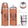 Flaw for alcohol "Best Hunter", stainless steel, 300 ml, 3 piles of 30 ml