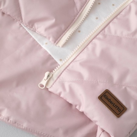 Beginning children's insulated kinderlitto "Orsetto", height 80-86 cm, color pink powder-5