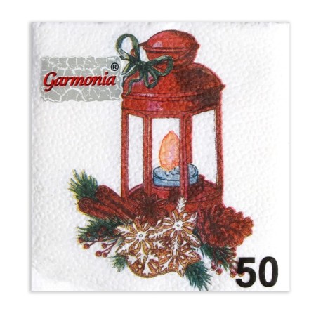 Napkins Paper Harmony “Flashlight” 1 layer, 24x24, 50 pcs.-1