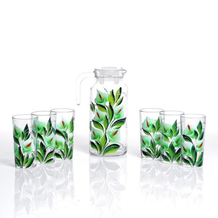 Set for Kalla's juice art painting, 6 glasses 1250/200 ml