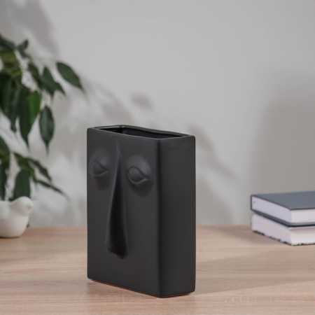 VAZA Ceramics Table "Pietro" modesty, 18x15 cm, black-2