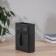 VAZA Ceramics Table "Pietro" modesty, 18x15 cm, black