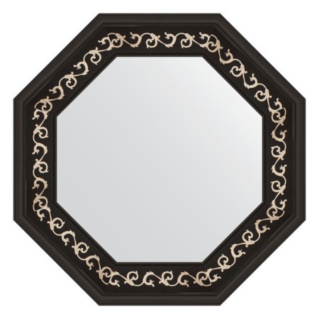 Mirror in the baguette frame, black Ardeko 81 mm, 55.0x55.0 cm