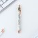 Automatic plastic pen "Golden teacher", blue paste 0.7 mm