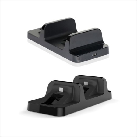 Charger station for 2 gamepads PS4 PRO/SLIM, Dobe TP4-002, Dual Changing DOC, Black-1