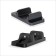 Charger station for 2 gamepads PS4 PRO/SLIM, Dobe TP4-002, Dual Changing DOC, Black