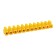 Klement screw block KV-12 4-12, current 16 A, polypropylene yellow rexant (10 pcs.