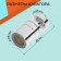Zein aerator, rotary, water -saving filter, plastic, chrome