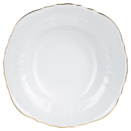 BERNADOTTE Round Labor, Decor "Gold Gold", 23 cm