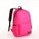 School backpack on a zipper, 4 pockets, pink color