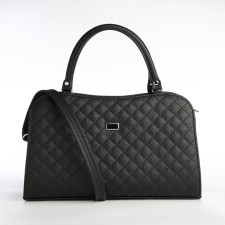 Female bag Textura, tout, average size, black color