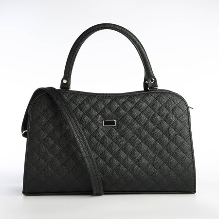 Female bag Textura, tout, average size, black color