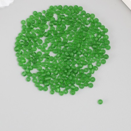 Beads "Zlatka 11/0 10 g Green-1