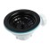 Issue Aquant, 3 1/2 "x 40 mm, allocation for overflows, black metal lattice