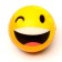 Baby Baby soft "Positive", emoticons 4.5 cm, in showbox